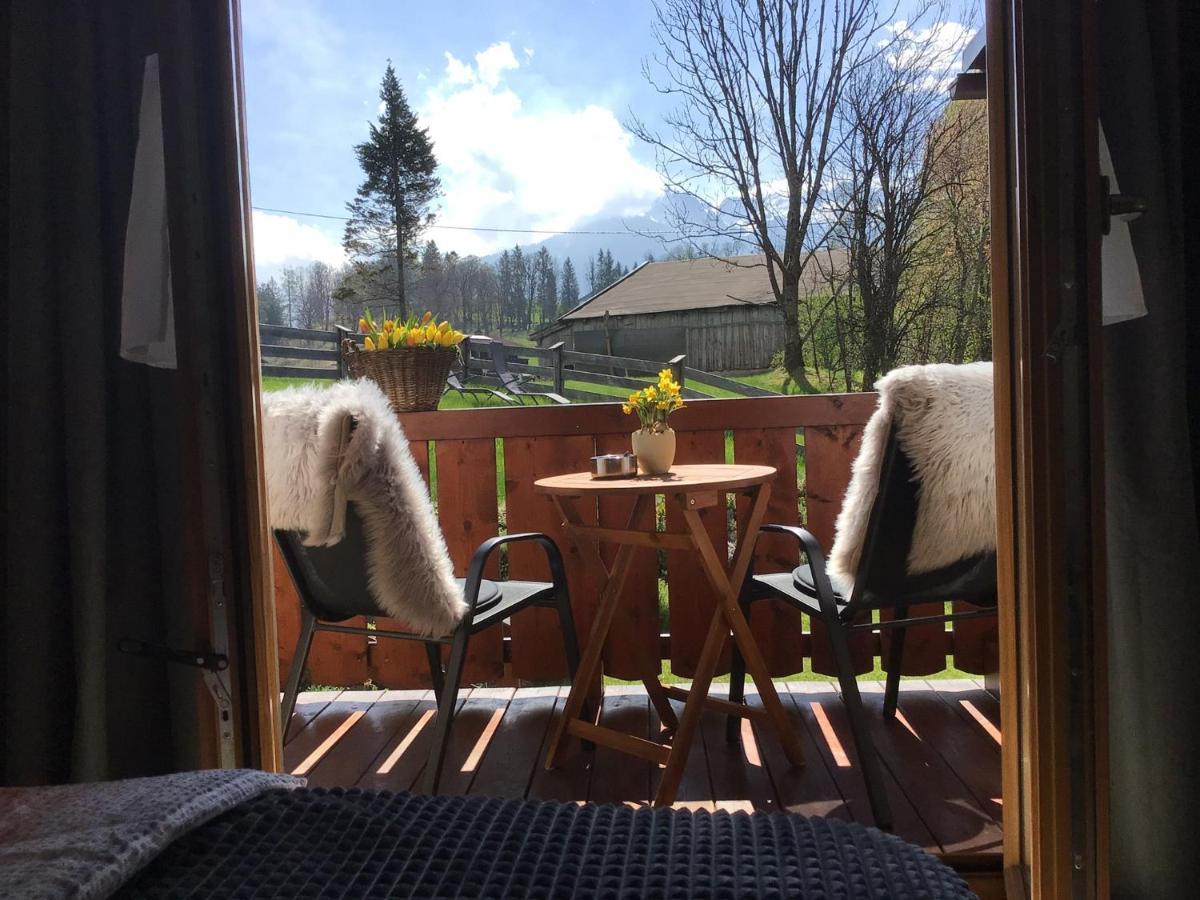 Ferienwohnung Lederhose Bischofswiesen Exterior foto